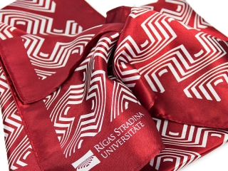 scarves with logo print screeni 1
