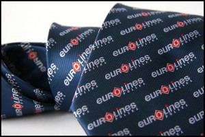 Krawat z logo - EUROLINES